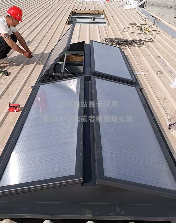 兰州王老吉生产车间临潼排烟天窗